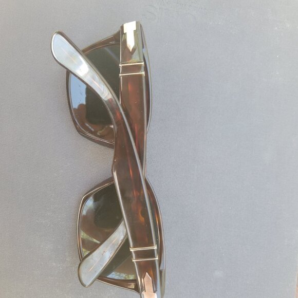 Persol 3058-s tortoiseshell with green lenses discontinued model - Picture 5 of 6